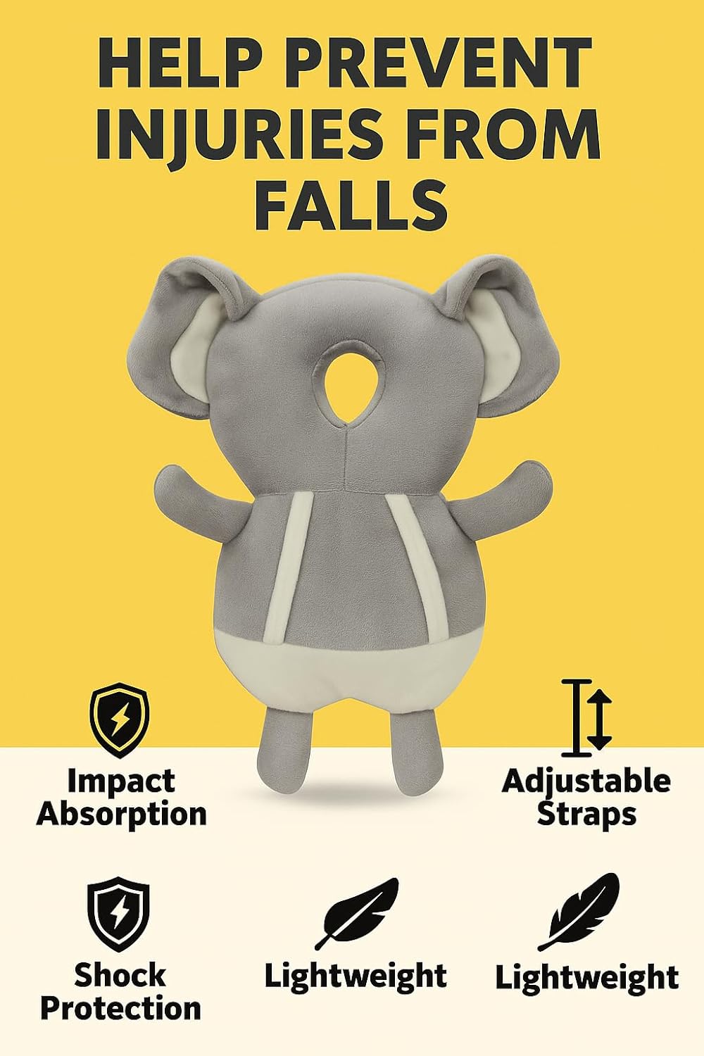 Baby Head Protector Cushion for 6–24 Months - Image 5