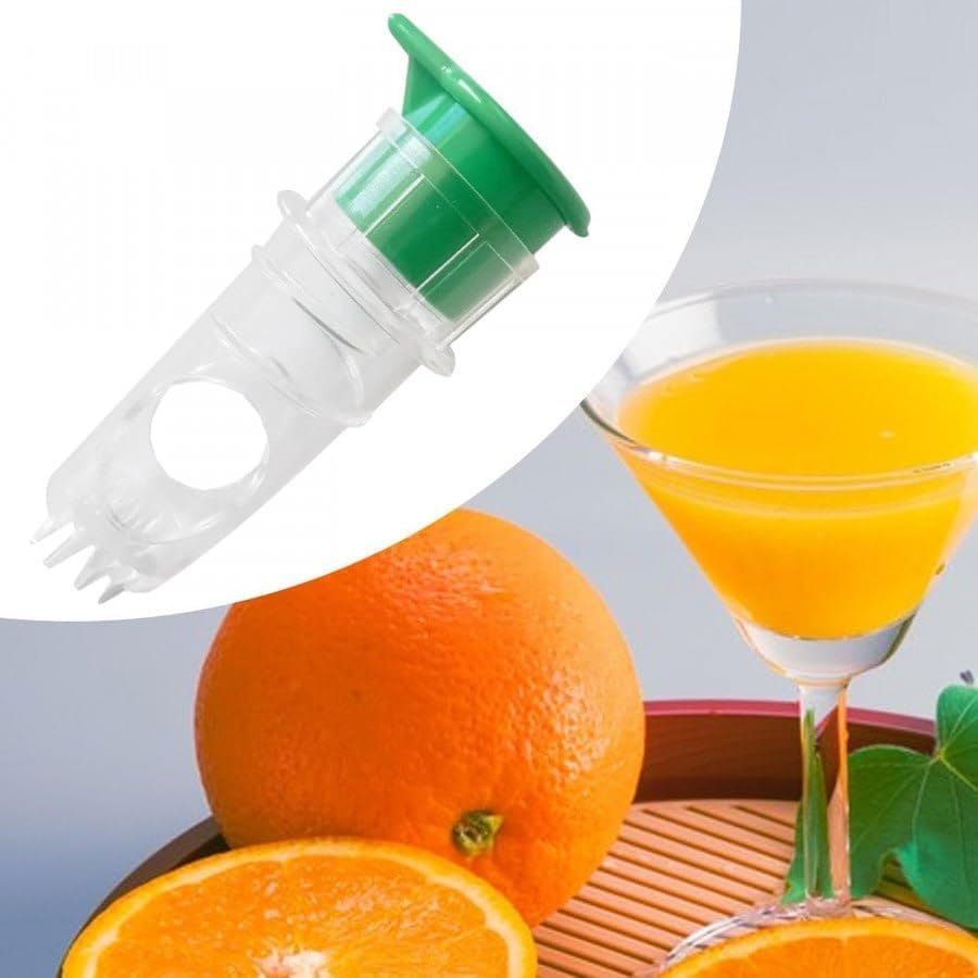 Lemon Lid Screw Top Squeezer 1 Pcs Citrus Juicer with Juice Dispenser Lid - Image 7