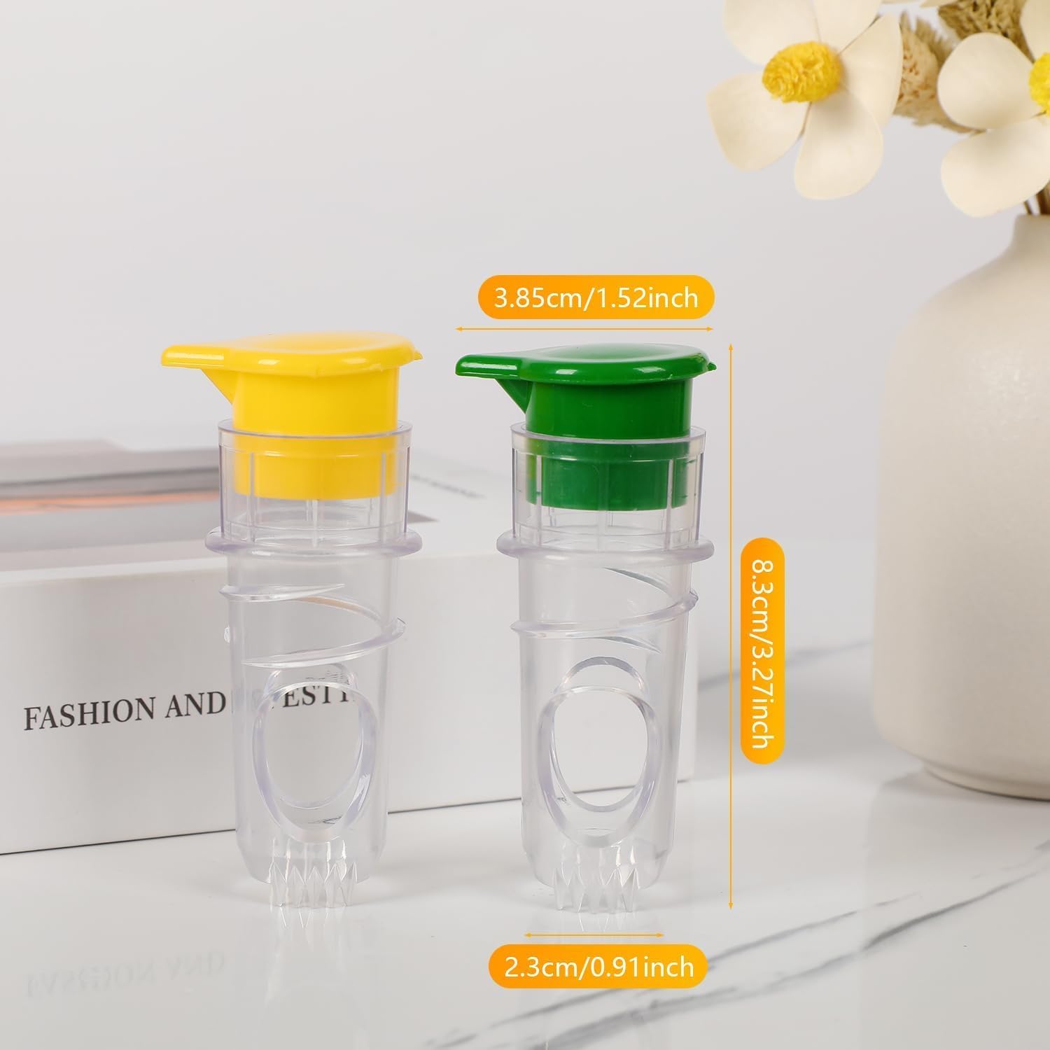 Lemon Lid Screw Top Squeezer 1 Pcs Citrus Juicer with Juice Dispenser Lid - Image 5