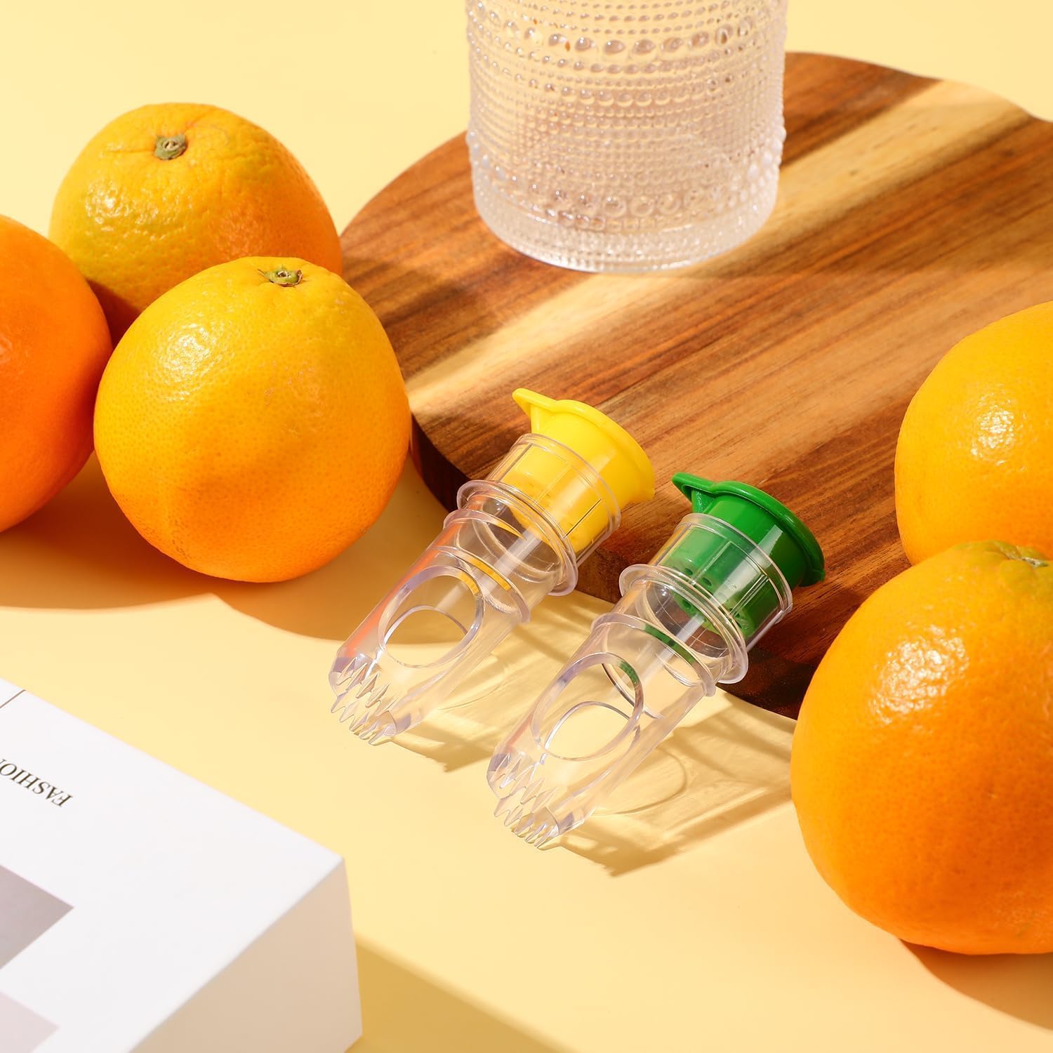 Lemon Lid Screw Top Squeezer 1 Pcs Citrus Juicer with Juice Dispenser Lid - Image 3