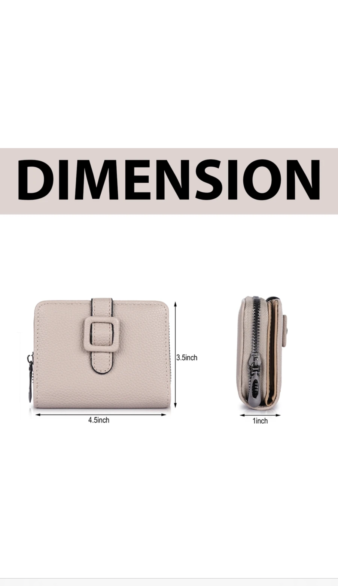 Lady Quinton Casual, Party Cream Clutch - Image 6