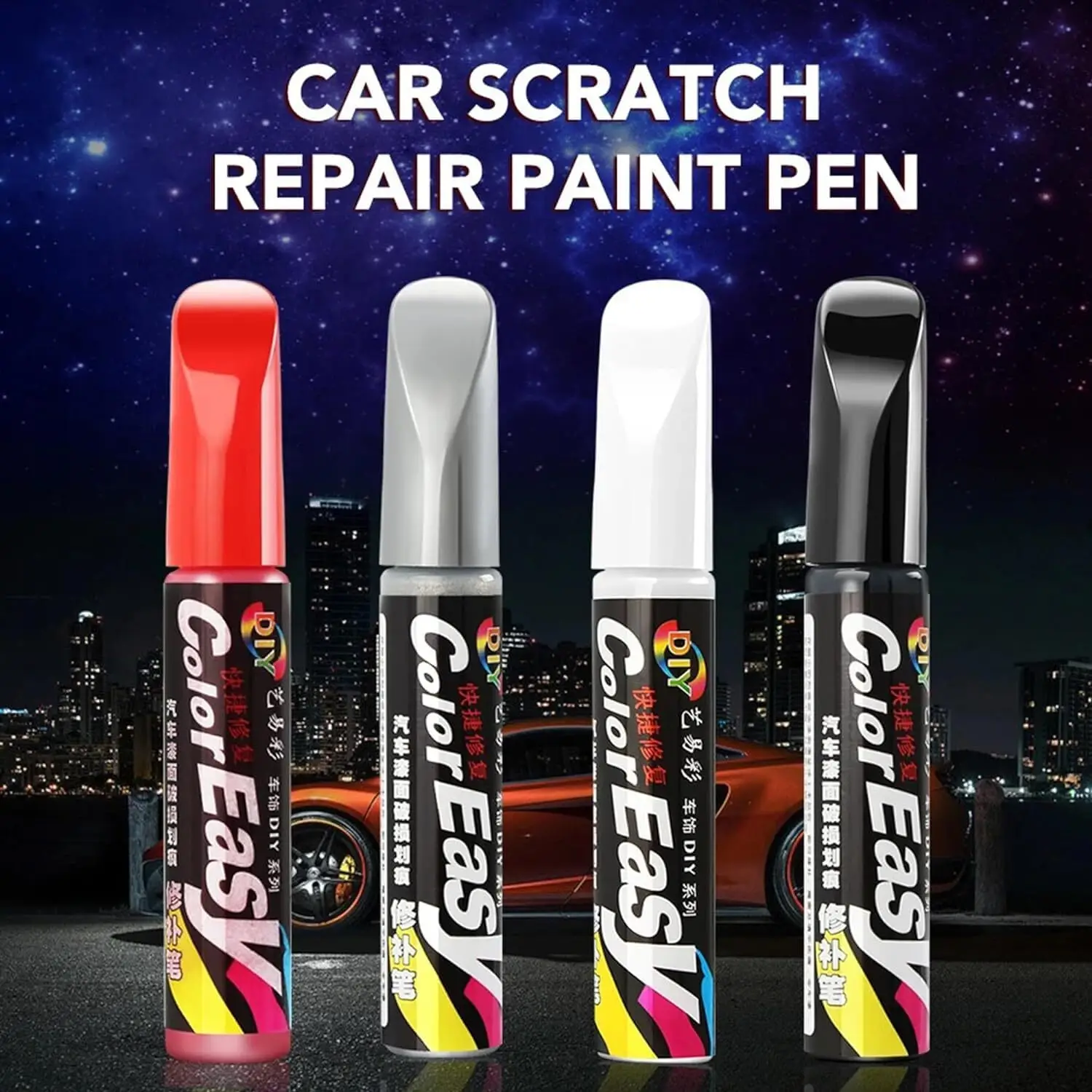 Car Scratch Remover Touch Up Paint Pen Automotive Car Paint Pen 2 In 1 Car Paint Scratch Repair for Deep Scratches Special-Purpose Car Paint - Image 2